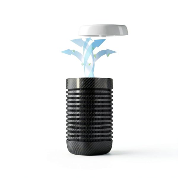AIRFEEL Car Air Purifier HEPA Filter Aromatherapy Cup Holder-5