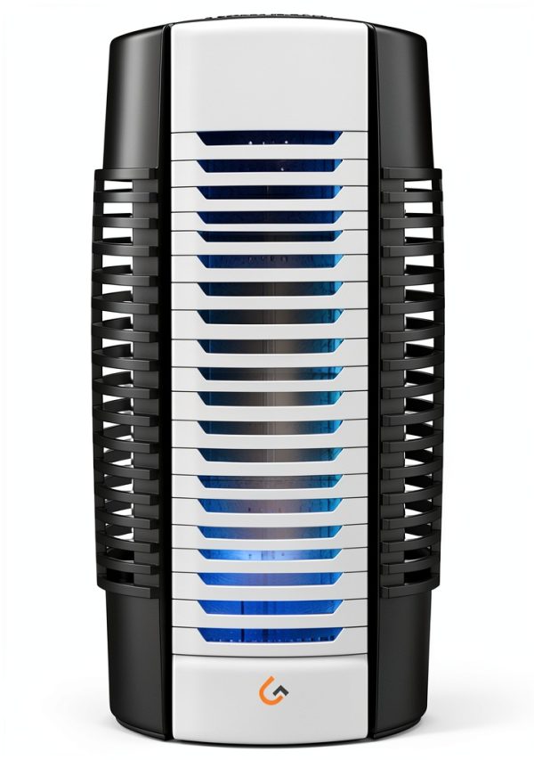 Gideon HEPA Air Purifier UV Light Large Room Black Gray-4