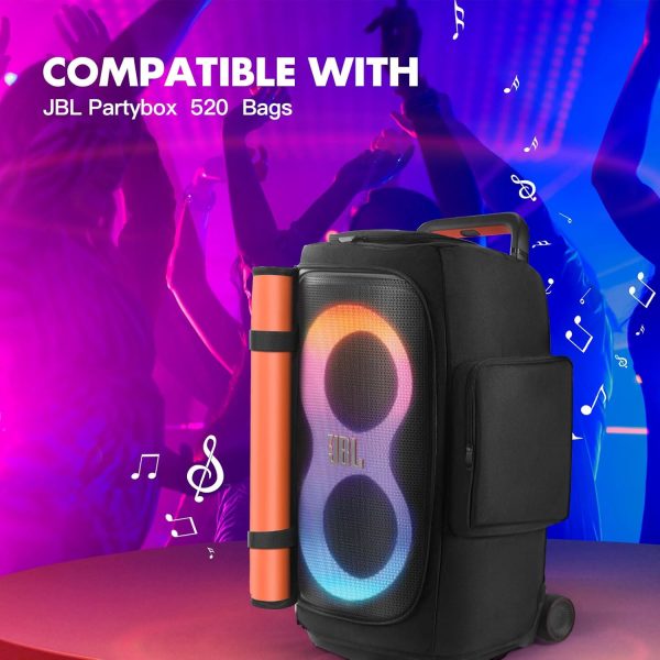 MRINCA Speaker Cover for JBL Partybox 520 - Durable Fabric-5