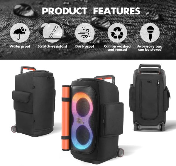 MRINCA Speaker Cover for JBL Partybox 520 - Durable Fabric-6