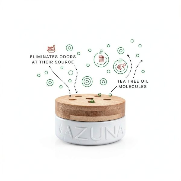 Azuna Tea Tree Air Freshener Gel Refill Natural Odor-1