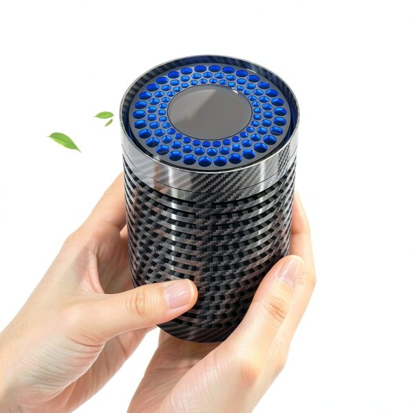 AIRFEEL Car Air Purifier HEPA Filter Aromatherapy Cup Holder-1