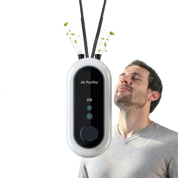OBMAO Personal Air Purifier Portable Rechargeable No Noise-4