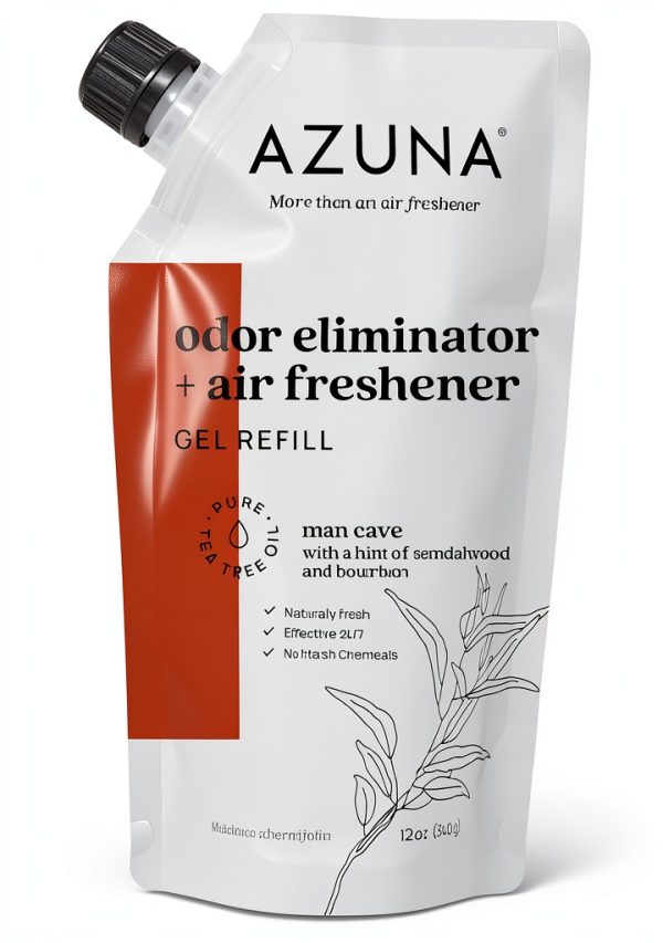 Azuna Tea Tree Air Freshener Gel Refill Natural Odor-0