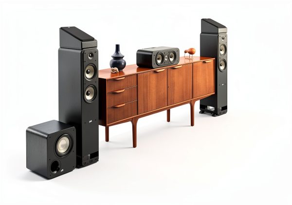 Polk ES8 Subwoofer Black 8‑Inch Floor Standing-3