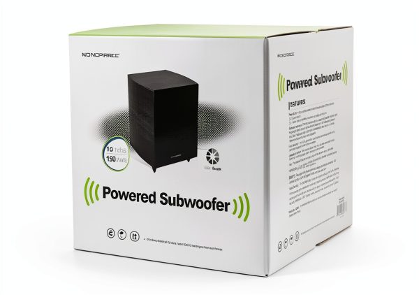 Pavo 12" High Performance Powered Subwoofer Wood Floor-5