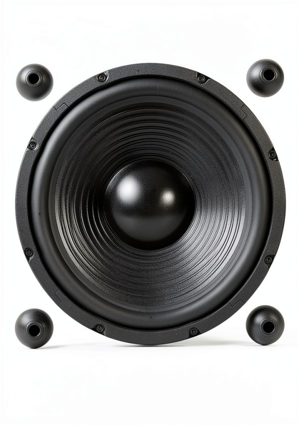 Acoustic Audio PSW-10 Powered Subwoofer Wood-2