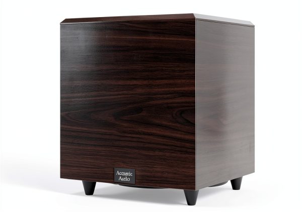 Acoustic Audio PSW-10 Powered Subwoofer Wood-0