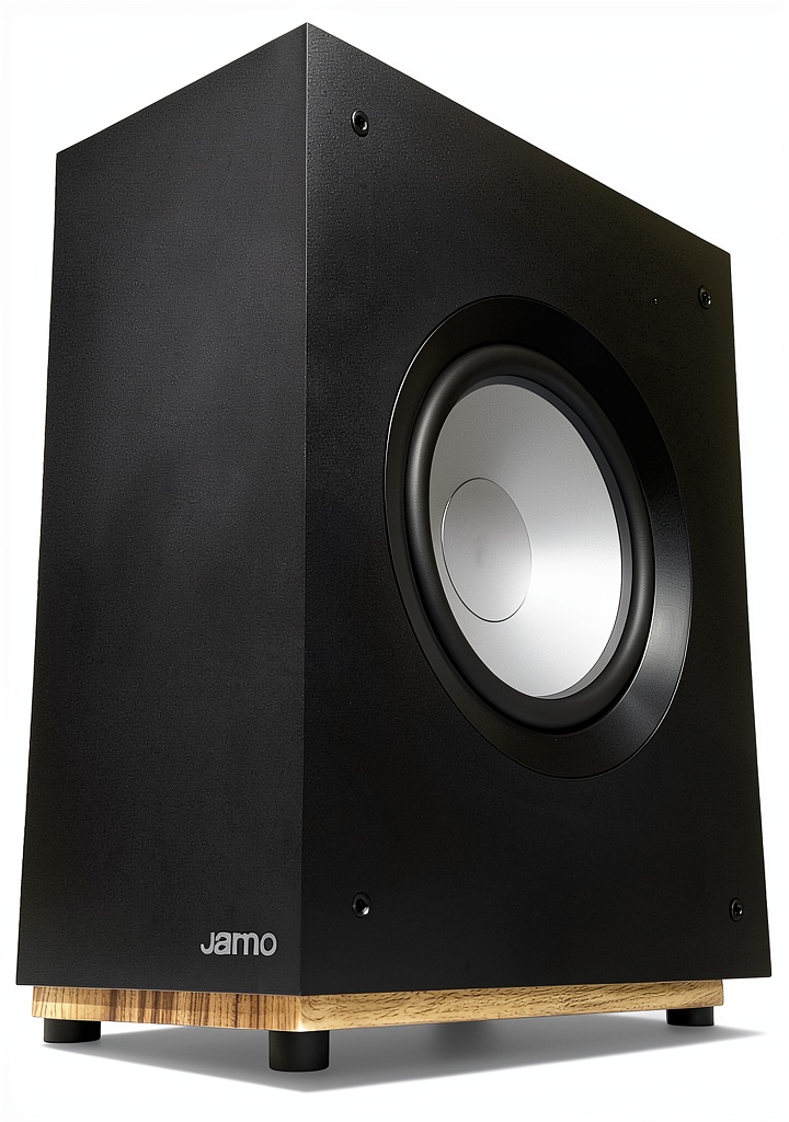 Jamo S 810 SUB BLACK NA subwoofer front view
