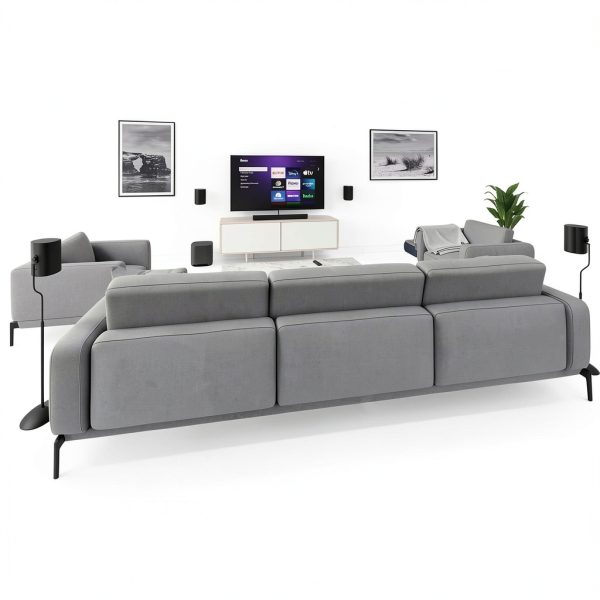 Roku Wireless Bass Pro Subwoofer 10-Inch Black 5.1 Home Audio-6