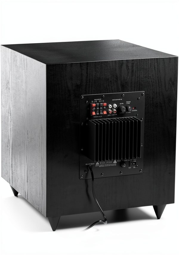 Pavo 12" High Performance Powered Subwoofer Wood Floor-3