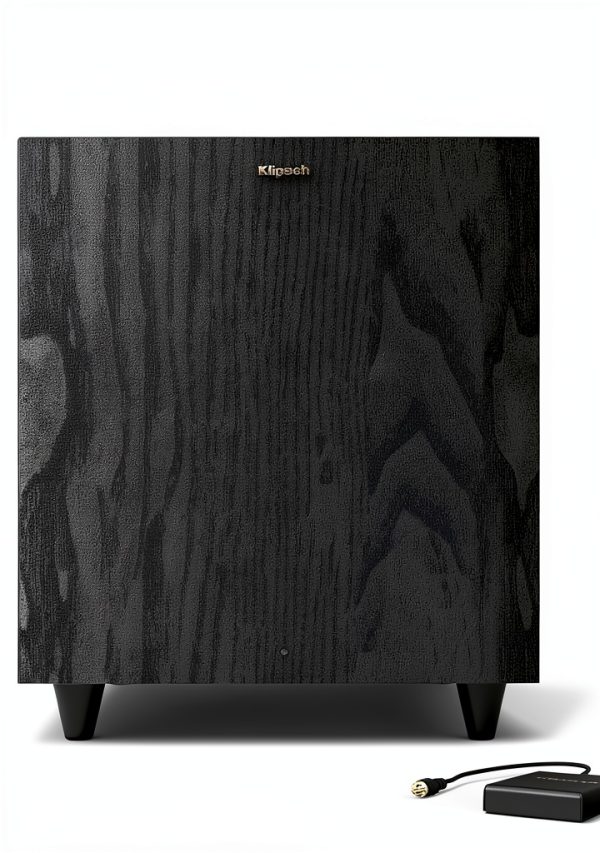 Klipsch R80SWi Wireless Subwoofer 8 Inch Black Bass Boost-0