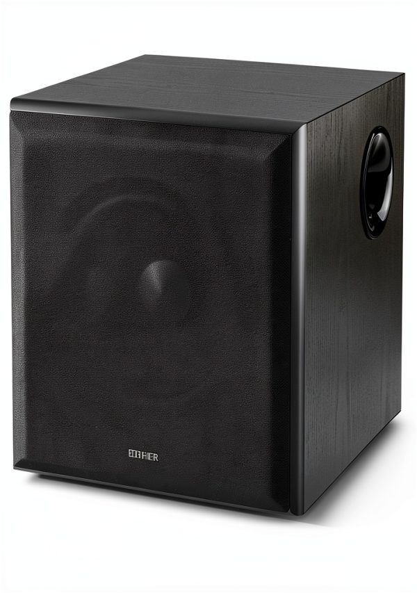 T5 Black 8" Subwoofer Tabletop Mount with MDF Enclosure-1