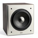 T5 Black 8" Subwoofer Tabletop Mount with MDF Enclosure-0