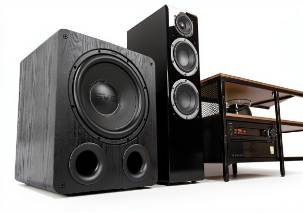 SVS PB-1000 Floor Standing Subwoofer in Premium Black Ash with Auto EQ-2
