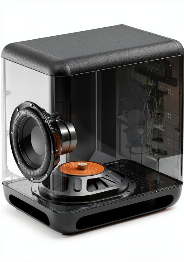 Sony SA-SW5 Wireless Subwoofer Black 7.1" Omnidirectional Design-5