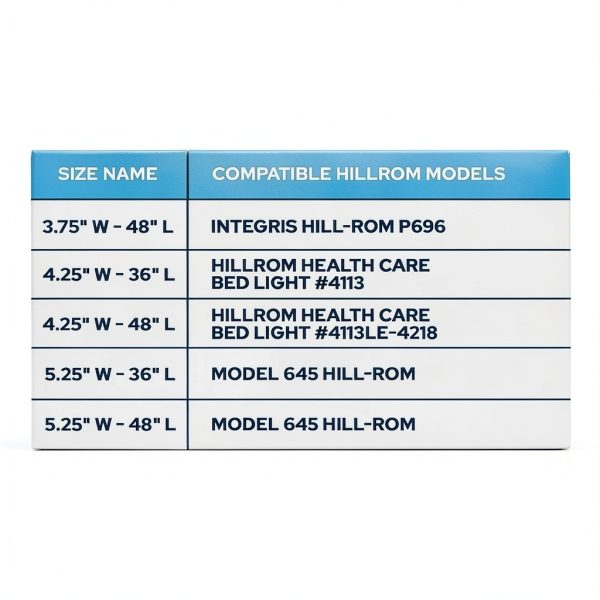 KastLite OEM Hillrom Bed Light Lens Prismatic 5.25" x 36" 6-Pack-10