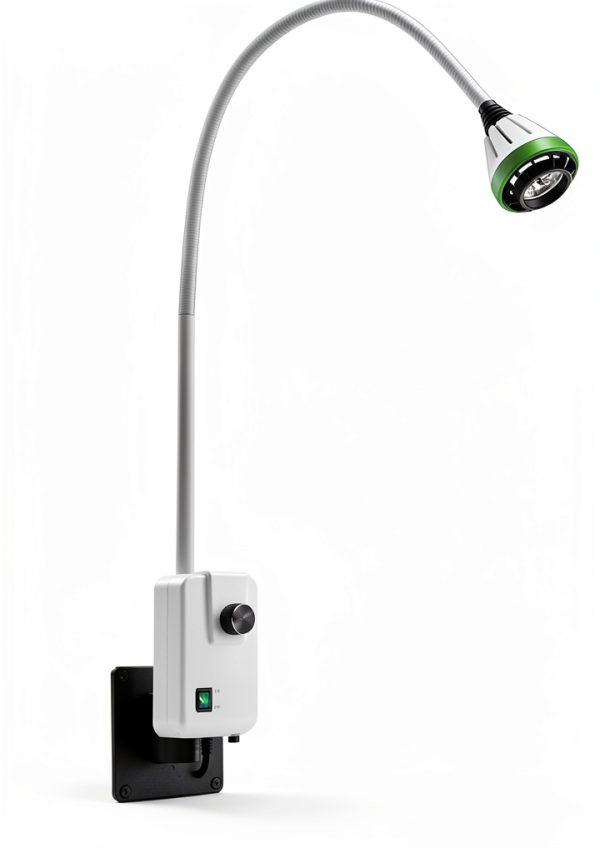 9W Gooseneck Medical Lamp WPWSDWMX Wall‑Mount Exam Light-0