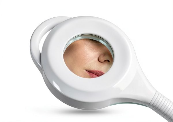 LED Medical Examination Lamp DBGA 8X Magnifying Gooseneck Floor Lamp-5
