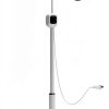 12W Surgical Examination Lamp GSOIGSDKF Floor Stand LED Gooseneck 360°-0