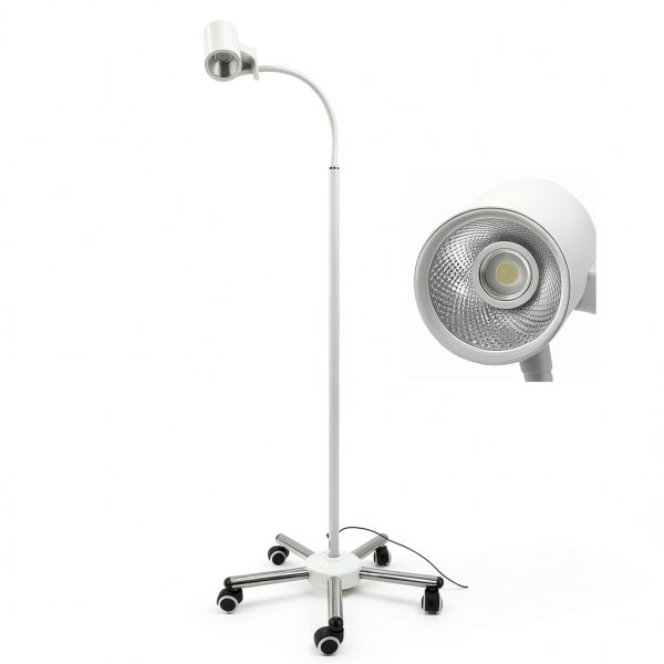 12W Exam Light Healthible Surgical Lamp with Stainless Steel Wheels-0