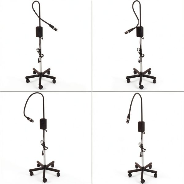 Medical Exam Light LED on Wheels YLLSMGS with Mobile Stand-2