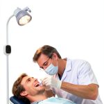 12W LED Medical Exam Light Kang Key Stand with 360° Illumination-0