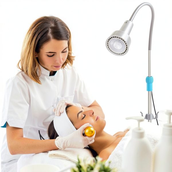 28W LED Surgical Light GSOIGSDKF Lamp with 360° Rotating Steel Base-3