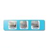 KastLite OEM Hillrom Bed Light Lens Prismatic 5.25" x 36" 6-Pack-4