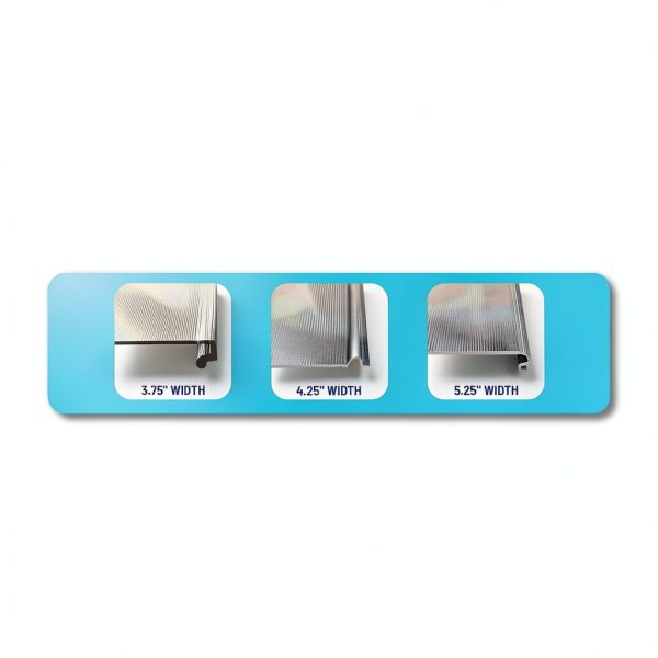KastLite OEM Hillrom Bed Light Lens Prismatic 5.25" x 36" 6-Pack-4