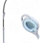 LED Medical Examination Lamp DBGA 8X Magnifying Gooseneck Floor Lamp-0