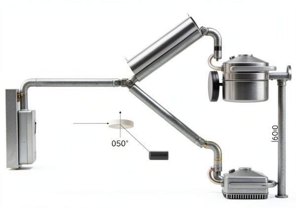 180 Rotation 36W Wall Hanging LED Surgical Exam Lamp Doc.Royal-3