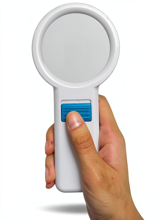 Cordless Wood's Lamp Ringworm Detector 5x Magnifier 16 LED White-4