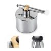 200ml 304 Stainless Steel Alcohol Burner with Wick Anti Explosion Lamp-8