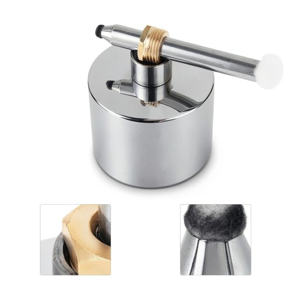 200ml 304 Stainless Steel Alcohol Burner with Wick Anti Explosion Lamp-8