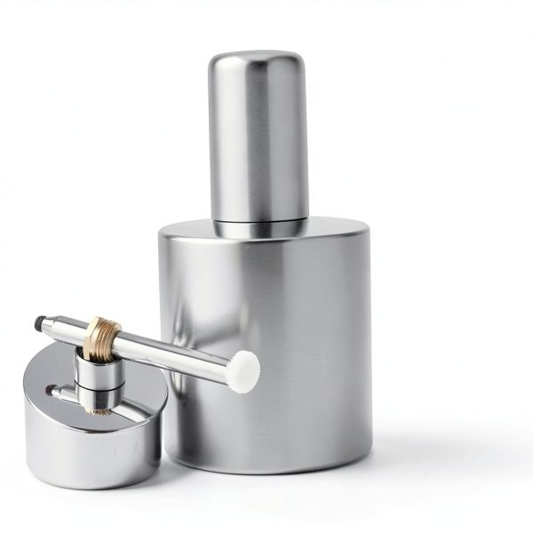 200ml 304 Stainless Steel Alcohol Burner with Wick Anti Explosion Lamp-5