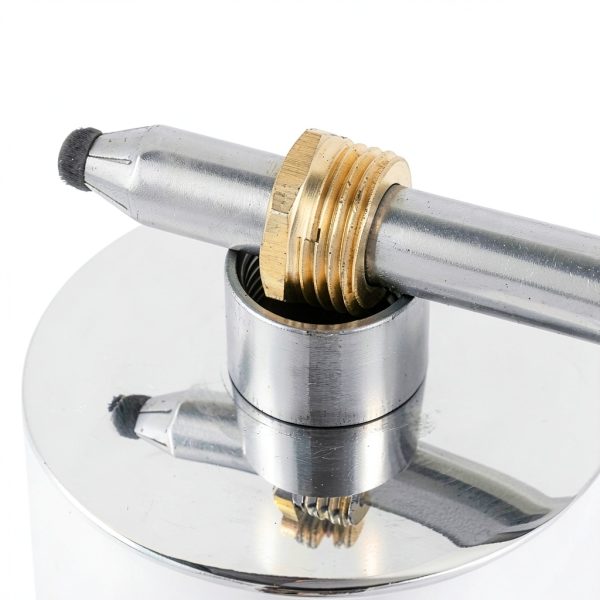 200ml 304 Stainless Steel Alcohol Burner with Wick Anti Explosion Lamp-7