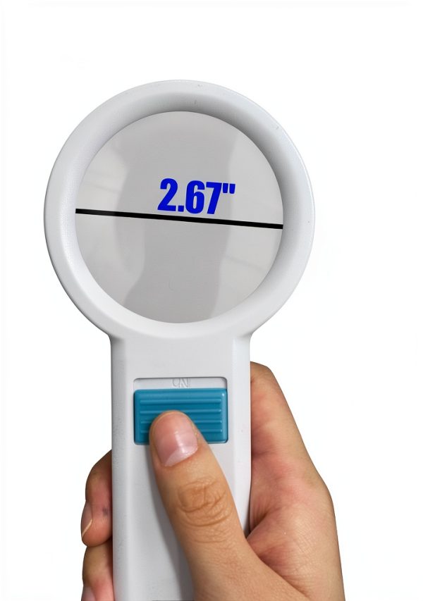 Cordless Wood's Lamp Ringworm Detector 5x Magnifier 16 LED White-2