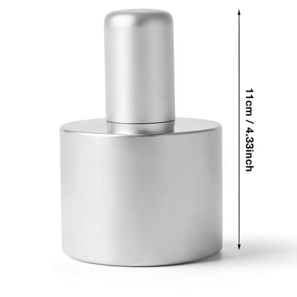 200ml 304 Stainless Steel Alcohol Burner with Wick Anti Explosion Lamp-6